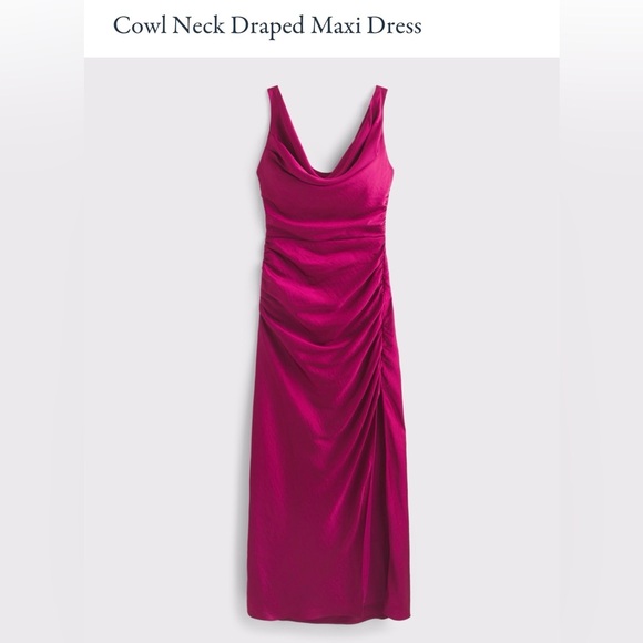 Abercrombie and Fit Cowl Neck Drape Dress - Picture 3 of 9